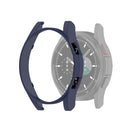 For Samsung Galaxy Watch4 Classic 46mm Half Coverage Hollowed PC Protective Case(Midnight Blue)