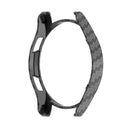 For Samsung Galaxy Watch4 40mm Half Coverage Hollowed PC Protective Case(Carbon Fibre)