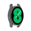 For Samsung Galaxy Watch4 44mm Half Coverage Hollowed PC Protective Case(Transparent White)