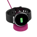 For Samsung Galaxy Watch4 Classic / Galaxy Watch4 Universal Silicone Charger Holder(Rose Red)
