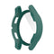 For Samsung Galaxy Watch4 44mm PC Protective Case with Tempered Glass Film(Green)