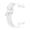 For Samung Galaxy Watch4 40mm / 44mm Silicone Flat Buckle Watch Band(White)
