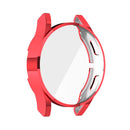 For Samung Galaxy Watch4 40mm Full Coverage TPU Electroplating Protective Case Cover(Red)