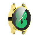 For Samung Galaxy Watch4 40mm Full Coverage TPU Electroplating Protective Case Cover(Gold)