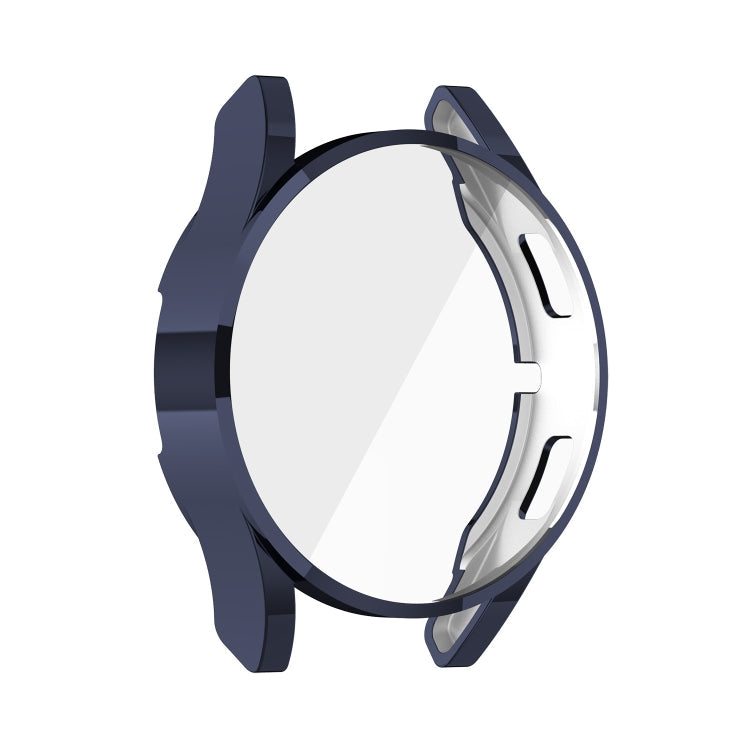 For Samung Galaxy Watch4 40mm Full Coverage TPU Electroplating Protective Case Cover(Midnight Blue)