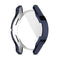 For Samung Galaxy Watch4 40mm Full Coverage TPU Electroplating Protective Case Cover(Midnight Blue)
