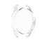 For Samung Galaxy Watch4 40mm Full Coverage TPU Electroplating Protective Case Cover(Transparent White)