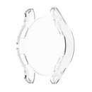 For Samung Galaxy Watch4 40mm Full Coverage TPU Electroplating Protective Case Cover(Transparent White)