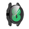 For Samung Galaxy Watch4 44mm Full Coverage TPU Electroplating Protective Case Cover(Black)