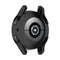 For Samung Galaxy Watch4 44mm Full Coverage TPU Electroplating Protective Case Cover(Black)