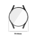 For Samung Galaxy Watch4 44mm Full Coverage TPU Electroplating Protective Case Cover(Rose Gold)