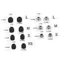 For Sony WF-1000XM4 / WF-1000XM3 Universal Earplug Sleeve Ear Cap Earmuffs(Light Blue)