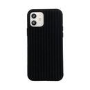 Herringbone Texture Silicone Protective Case For iPhone 13 Pro(Black)