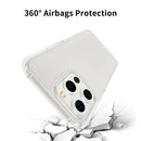 Sound Coversion Shockproof Frosted Acrylic Protective Case For iPhone 13 Pro Max(Transparent)