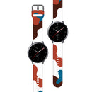 22mm Morandi Series Contrast Color Silicone Watch Band(8)