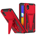 For Samsung Galaxy A01 Core / M01 Core Super V Armor PC + TPU Shockproof Case with Invisible Holder(Red)