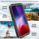 RedPepper Transparent Dot Shockproof Waterproof PC + TPU Protective Case For iPhone 13(Black)