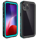 RedPepper Transparent Dot Shockproof Waterproof PC + TPU Protective Case For iPhone 13 (Blue)