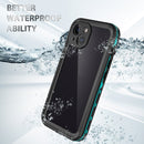 RedPepper Transparent Dot Shockproof Waterproof PC + TPU Protective Case For iPhone 13 (Blue)