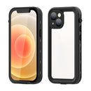 RedPepper Transparent Dot Shockproof Waterproof PC + TPU Protective Case For iPhone 13 mini(Black)