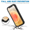 RedPepper Transparent Dot Shockproof Waterproof PC + TPU Protective Case For iPhone 13 mini(Black)