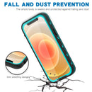 RedPepper Transparent Dot Shockproof Waterproof PC + TPU Protective Case For iPhone 13 mini (Blue)