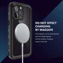 RedPepper Transparent Dot Shockproof Waterproof PC + TPU Protective Case For iPhone 13 Pro(Black)