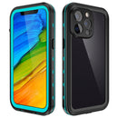 RedPepper Transparent Dot Shockproof Waterproof PC + TPU Protective Case For iPhone 13 Pro (Blue)