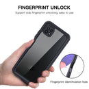 For Samsung Galaxy A22 5G RedPepper Transparent Dot Shockproof Waterproof PC + TPU Protective Case(Black)
