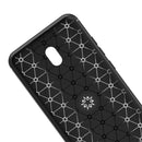 For Xiaomi Redmi 8A lenuo Shockproof TPU Protective Case with Invisible Holder(Black Blue)