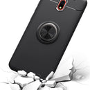 For Xiaomi Redmi 8A lenuo Shockproof TPU Protective Case with Invisible Holder(Black Blue)