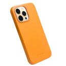 QIALINO Nappa Cowhide MagSafe Magnetic Protective Case For iPhone 13 Pro Max(Orange)