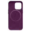 QIALINO Nappa Cowhide MagSafe Magnetic Protective Case For iPhone 13 Pro Max(Purple Crystal)