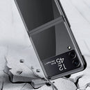 For Samsung Galaxy Z Flip3 5G GKK Phantom TPU + Plating Protective Case(Purple)