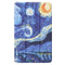 For Lenovo Tab M7 3rd Gen Colored Drawing Pattern Horizontal Flip Leather Case with Three-folding Holder(Starry Sky)