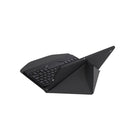 BM12 Diamond Texture Detachable Bluetooth Keyboard Leather Tablet Case with Pen Slot & Triangular Back Support For Lenovo Pad Plus 11 inch TB-J607F / Tab P11 11 inch TB-J606F(Black)