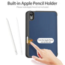 DUX DUCIS Domo Series Horizontal Flip Magnetic TPU + PU Leather Tablet Case with Three-folding Holder & Pen Slot For iPad Mini 6(Blue)