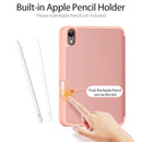 DUX DUCIS Domo Series Horizontal Flip Magnetic TPU + PU Leather Tablet Case with Three-folding Holder & Pen Slot For iPad Mini 6(Pink)