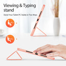DUX DUCIS Domo Series Horizontal Flip Magnetic TPU + PU Leather Tablet Case with Three-folding Holder & Pen Slot For iPad Mini 6(Pink)