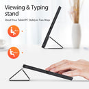 DUX DUCIS Domo Series Horizontal Flip Magnetic TPU + PU Leather Tablet Case with Three-folding Holder & Pen Slot For iPad Mini 6(Black)