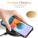 For Xiaomi Redmi Note 10 Pro / Note 10 Pro Max Dream PU + TPU Four-corner Shockproof Back Cover Case with Card Slots & Holder(Rose Gold)