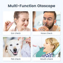 Y9 3 Million Pixel Smart WiFi Visual Ear Pick Endoscope Luminous Ear Picker(Black)