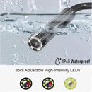 M30 720P 8mm Single Lens HD Industrial Digital Endoscope with 3.0 inch TFT Screen, Cable Length:1m Hard Cable(Black)