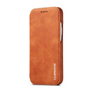 For iPhone 11Pro Max Hon Ancient Series Leather Case with Card Slots & Holder & Wallet(Brown)