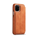 For iPhone 11Pro Max Hon Ancient Series Leather Case with Card Slots & Holder & Wallet(Brown)