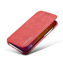 For iPhone 11Pro Max Hon Ancient Series Leather Case with Card Slots & Holder & Wallet(Red)
