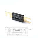 A0108 5 PCS 150A Gold-plated Large Forkbolt Car ANL Fuse