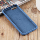 Herringbone Texture Silicone Protective Case For iPhone SE 2022 / SE 2020 / 8 / 7(Sea Blue)