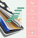 Voltage Coloured Drawing Magnetic Clasp Horizontal Flip PU Leather Case with Holder & Card Slots For ZTE Blade A71(C01 White Marble)