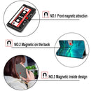 Voltage Coloured Drawing Magnetic Clasp Horizontal Flip PU Leather Case with Holder & Card Slots For ZTE Blade A71(C07 Pink White Black)